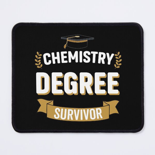 Item preview, Chemistry Degree Survivor - Funny University Graduation designed and sold by VintagePathway.