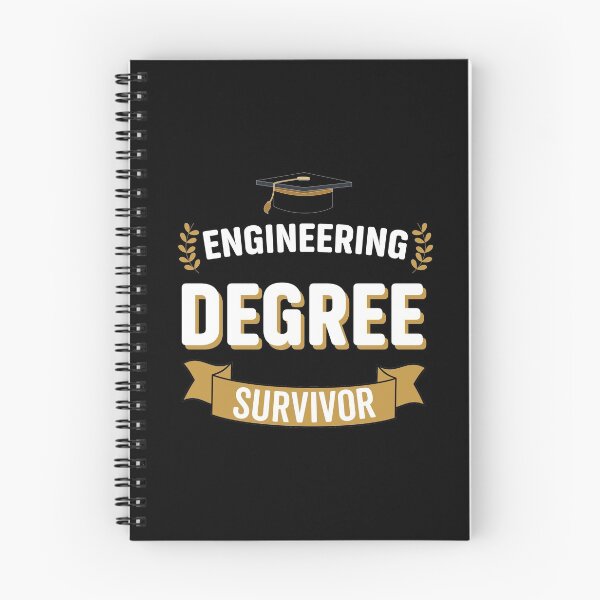 Item preview, Engineering Degree Survivor - Funny University Graduation designed and sold by VintagePathway.