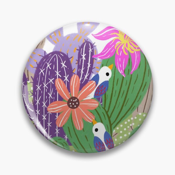 Item preview, Colorful cactus illustration designed and sold by onMerryDay.