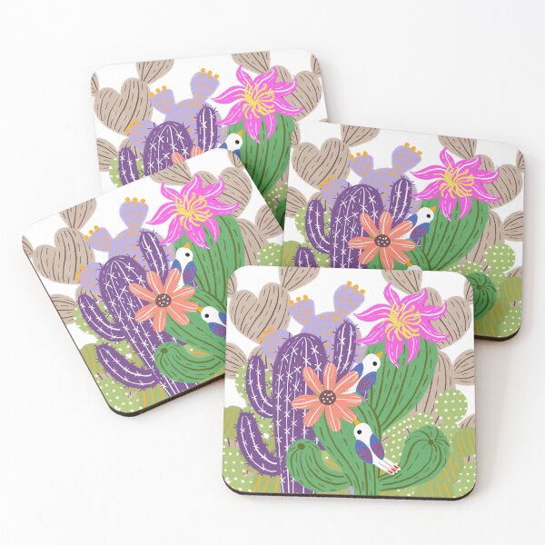 Item preview, Colorful cactus illustration designed and sold by onMerryDay.