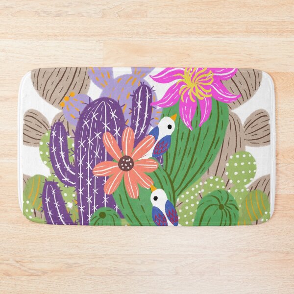 Item preview, Colorful cactus illustration designed and sold by onMerryDay.