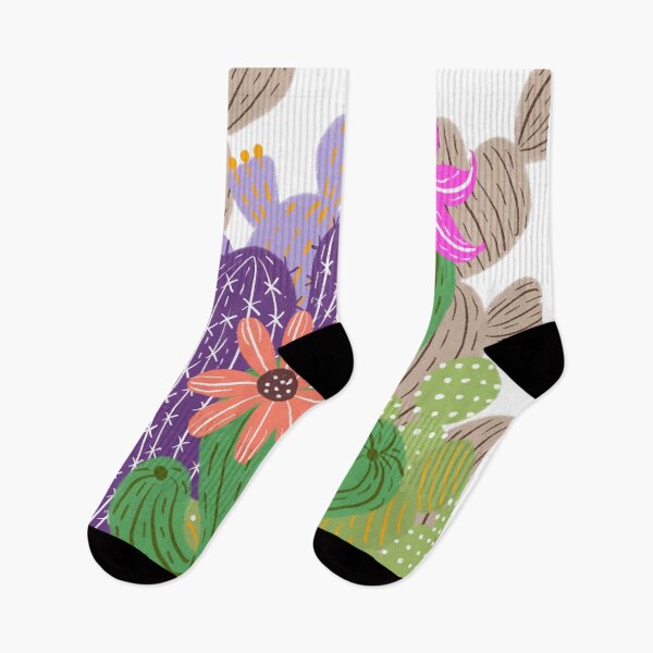 Item preview, Colorful cactus illustration designed and sold by onMerryDay.