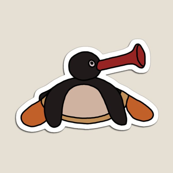 Vista previa del artículo con la obra «Pingu plano», diseñado y vendido por RyallDesign.