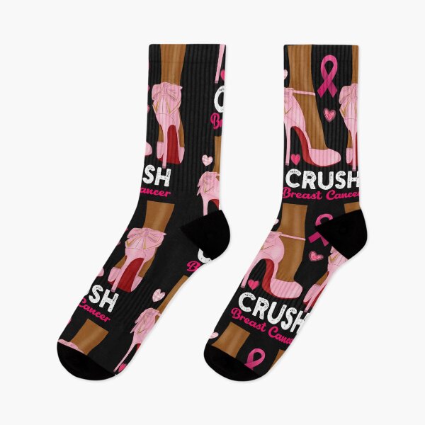Item preview, Crush Breast Cancer In October We Wear Pink Black Woman designed and sold by Teimlah.