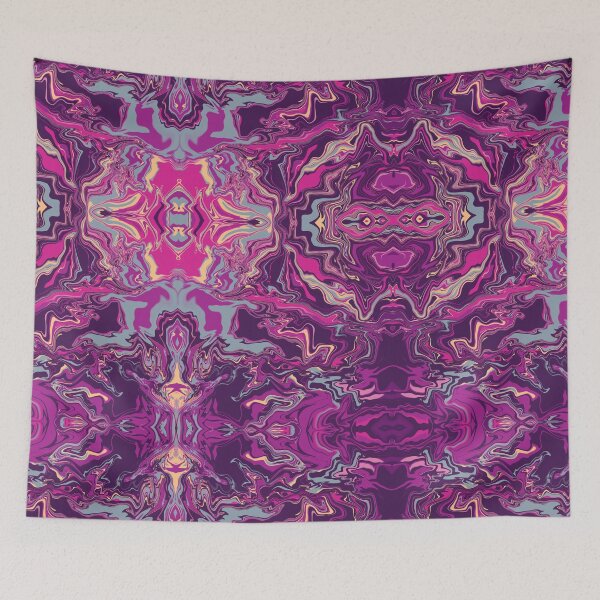 Item preview, Rorschach infer | liquid pour | marble art designed and sold by Amanda Ozga.
