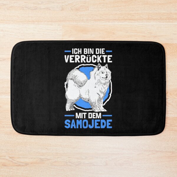Item preview, Samoyed Crazy Sled Dog Samoyed Spitz designed and sold by madgrfx.