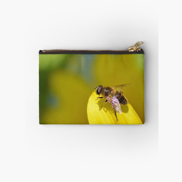 Item preview, Hoverfly on Sunflower Leaf designed and sold by relayer51.