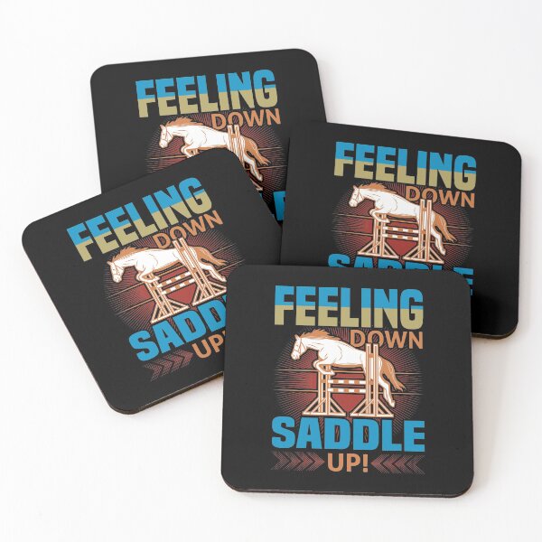 Item preview, Horses Feeling down Saddle up! designed and sold by der-faun.