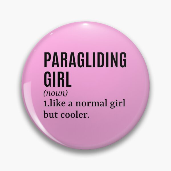 Item preview, Paragliding Girl - Paraglider Funny Quote designed and sold by MountainD.
