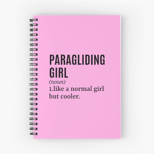 Item preview, Paragliding Girl - Paraglider Funny Quote designed and sold by MountainD.