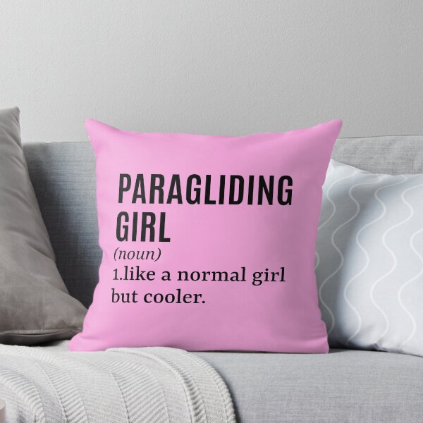 Item preview, Paragliding Girl - Paraglider Funny Quote designed and sold by MountainD.