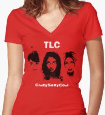 TLC CrazySexyCool Women's Fitted V-Neck T-Shirt