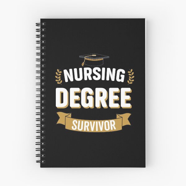 Item preview, Nursing Degree Survivor - Funny University Graduation designed and sold by VintagePathway.