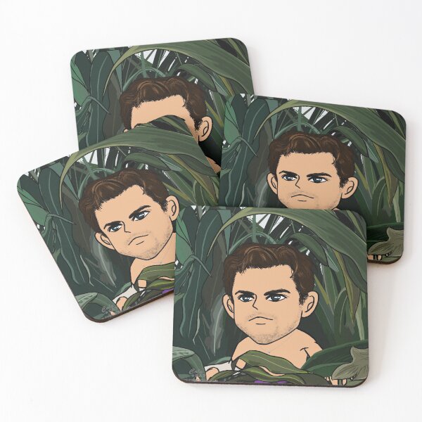 Item preview, Dominic Thiem in forest designed and sold by Colacatlee.
