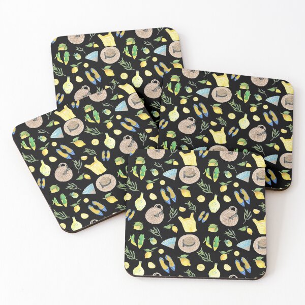 Item preview, Handpainted  lemon pattern designed and sold by PF-creations.