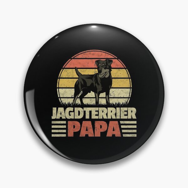 Artikelvorschau, Deutscher Jagdterrier Papa Jäger Jagdhund Spruch entworfen und verkauft von madgrfx.