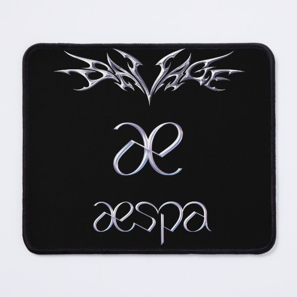 Item preview, aespa Savage Logos designed and sold by lovemademecrazy.