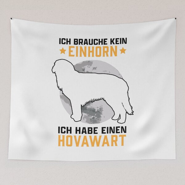 Item preview, Hovawart no unicorn farm guard farm dog designed and sold by madgrfx.