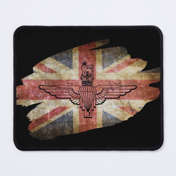 Item preview, Parachute Regiment Emblem on Union Jack designed and sold by PinnockDesigns.