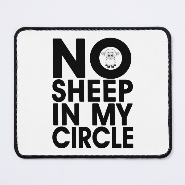 Item preview, No Sheep In My Circle designed and sold by LashCreations.