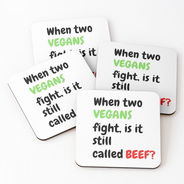 Item preview, If two Vegan fight. Is it still called Beef? designed and sold by Tiredmenphilo.