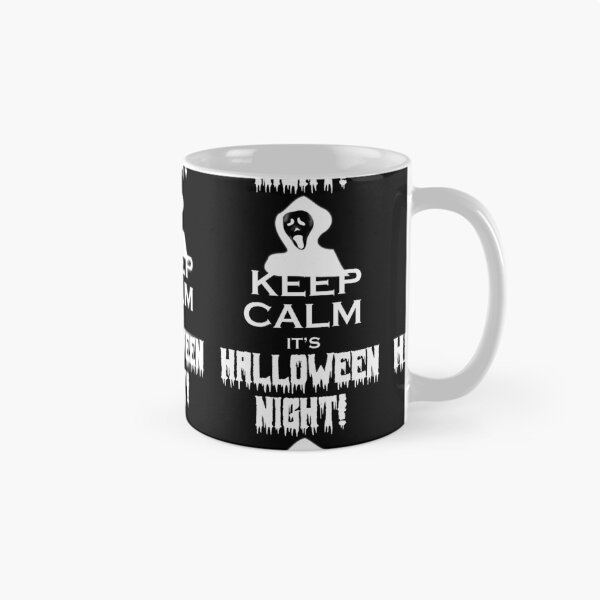 Item preview, Spooky Ghost Keep Calm It's Halloween Night designed and sold by UberSpark.