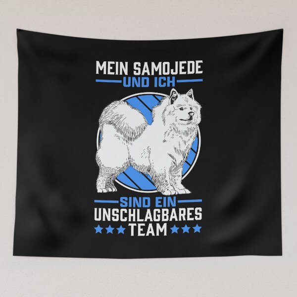Item preview, Samoyed unbeatable Sled dog Samojedenspitz designed and sold by madgrfx.