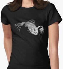 CREEPY FISH - Art By Kev G Women's Fitted T-Shirt