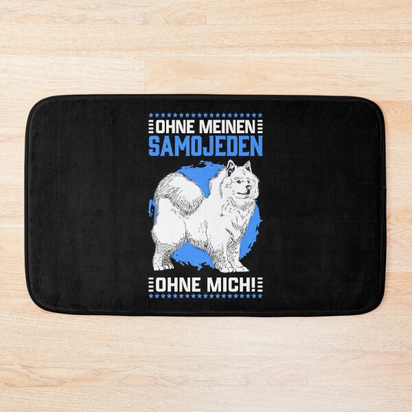 Item preview, Samoyed without me Samoyed Spitz sled dog designed and sold by madgrfx.