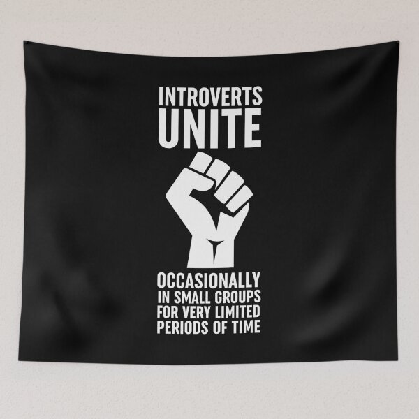 Item preview, Introverts Unite Occasionally In Small Groups For Very Limited Periods Of Time designed and sold by ZoollGraphics.