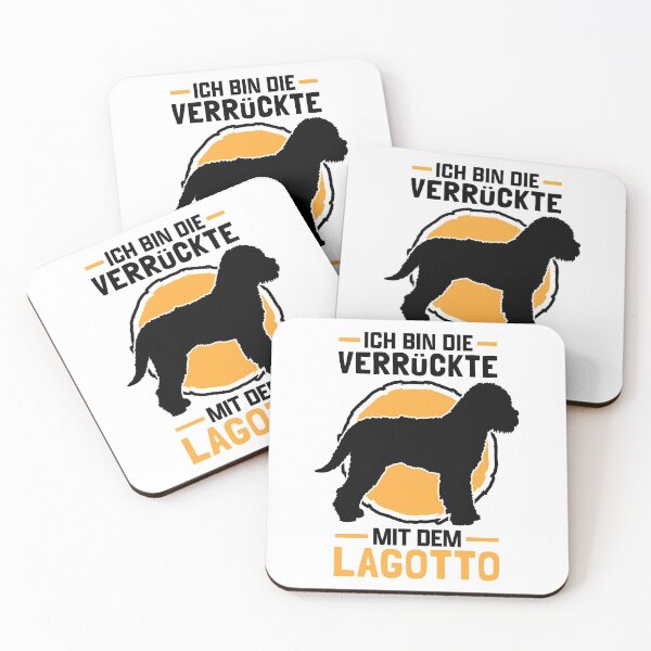 Item preview, Crazy with Lagotto Romagnolo Truffle Dog designed and sold by madgrfx.