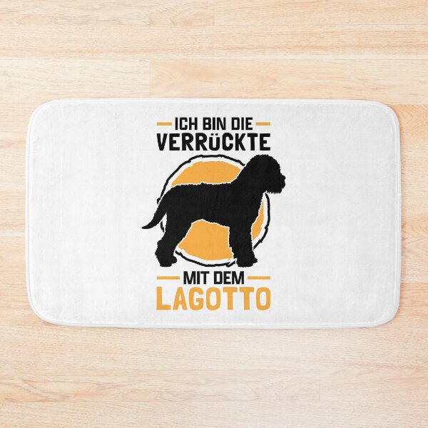 Item preview, Crazy with Lagotto Romagnolo Truffle Dog designed and sold by madgrfx.