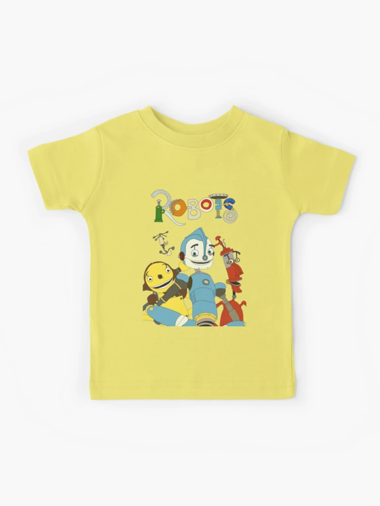 Robots Kids T-Shirt for Sale by RyallDesign