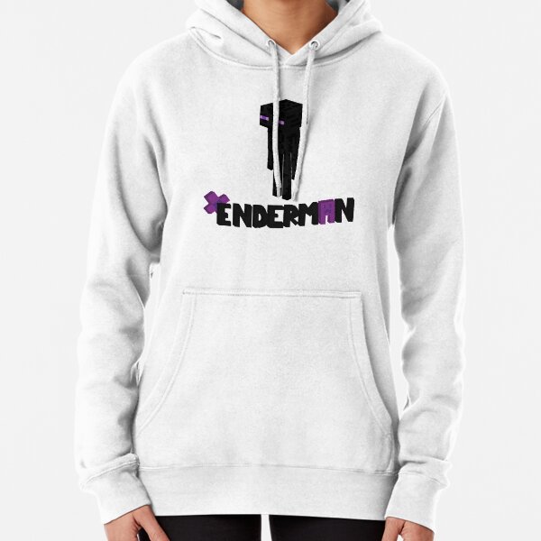 Minecraft Enderman Character | Cool Minecraft Gaming Art Pullover Hoodie