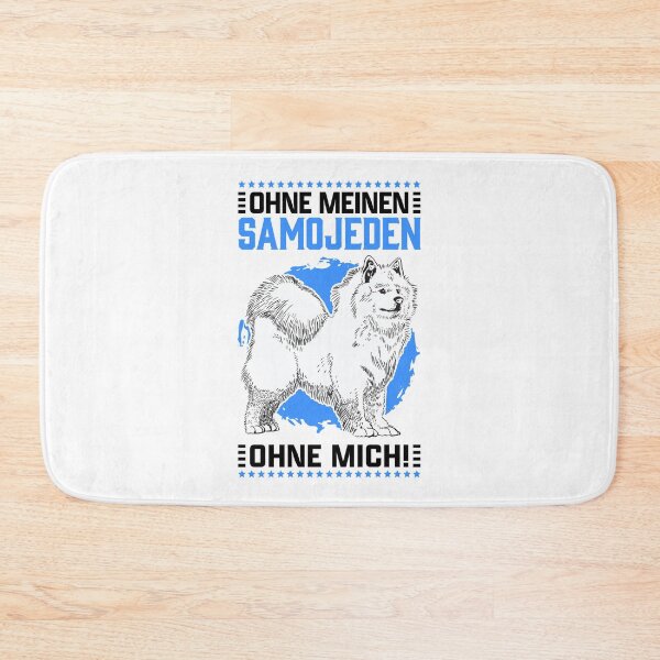 Item preview, Samoyed without me Samoyed Spitz sled dog designed and sold by madgrfx.