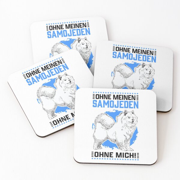 Item preview, Samoyed without me Samoyed Spitz sled dog designed and sold by madgrfx.