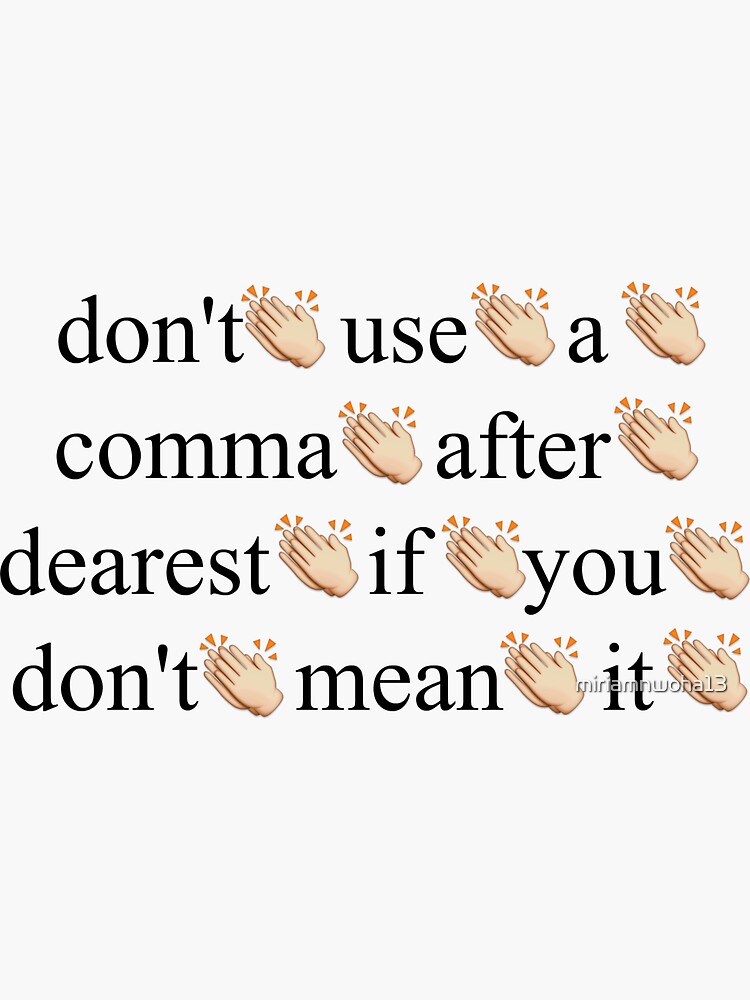 "take a break" oxford comma HAMILTON PATTERN by miriamnwoha13
