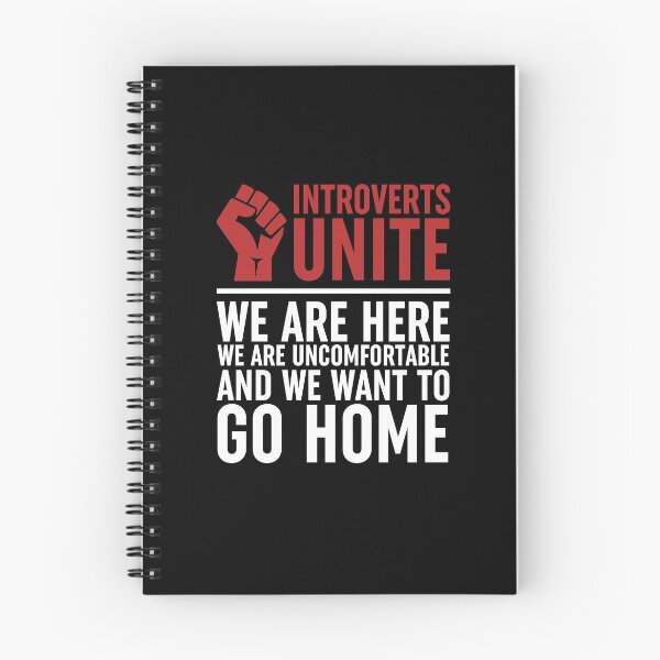 Item preview, Introverts Unite We Are here We are Uncomfortable And We Want To Go Home designed and sold by ZoollGraphics.