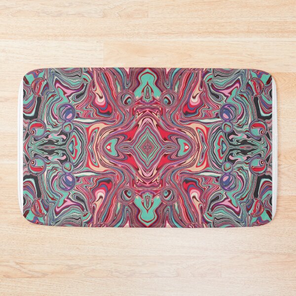 Item preview, Rorschach engaged | liquid pour | marble art designed and sold by Amanda Ozga.