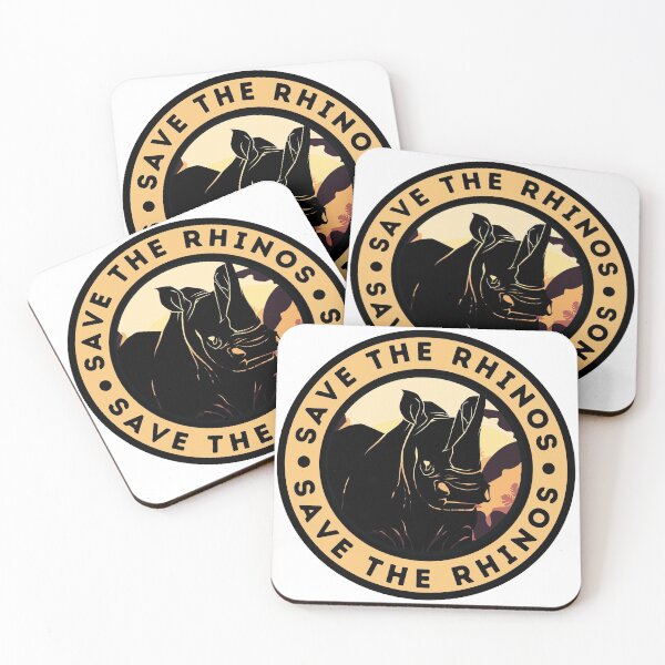 Item preview, Save the Rhinos designed and sold by Renatas Traideris.