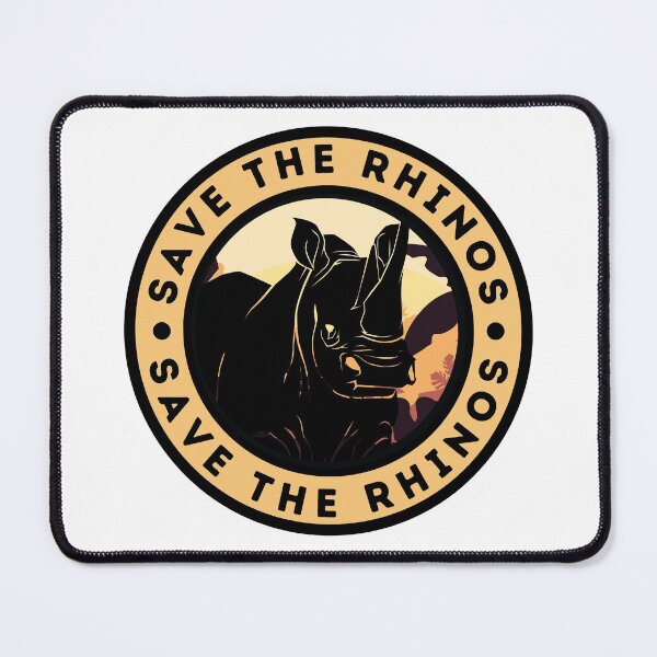 Item preview, Save the Rhinos designed and sold by Renatas Traideris.