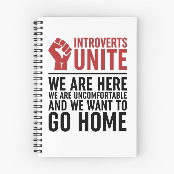 Item preview, Introverts Unite We Are here We are Uncomfortable And We Want To Go Home designed and sold by ZoollGraphics.