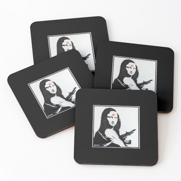 Item preview, Banksy Mona Lisa Art designed and sold by SharpWallArts.
