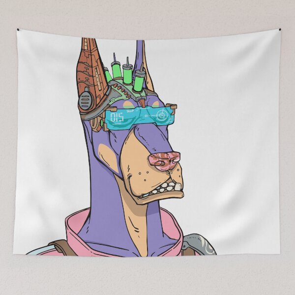 Aperçu de l'œuvre FURRY IN SAPCE créée et vendue par DogeIsArt.