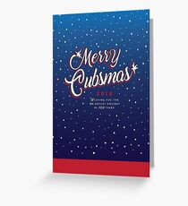 Merry Cubsmas Holiday Greeting Card