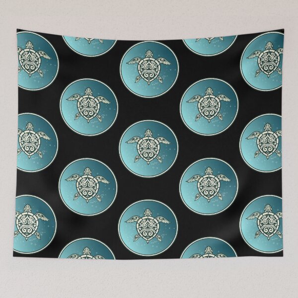 Item preview, Tribal Sea Turtle  designed and sold by dotrucvan27.
