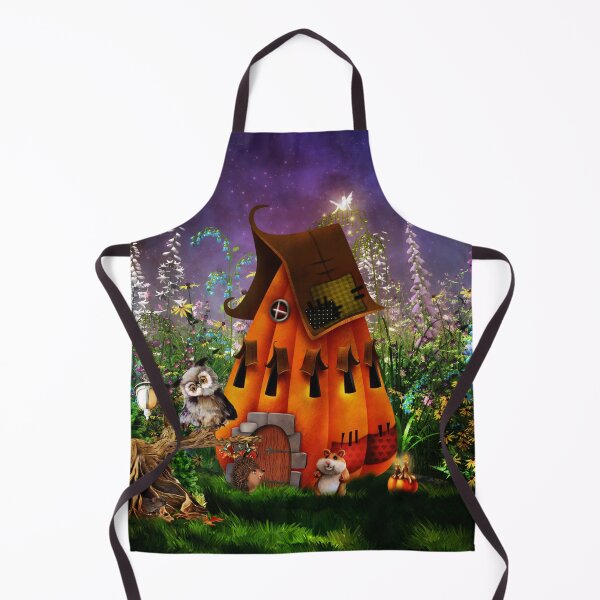 Item preview, Little friends in the night with pumpkin house designed and sold by nicky2342.