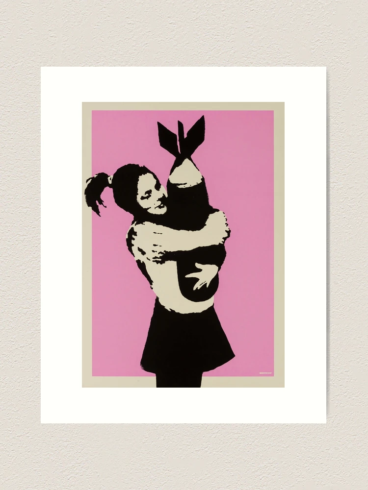 Banksy Bomb Hugger Art