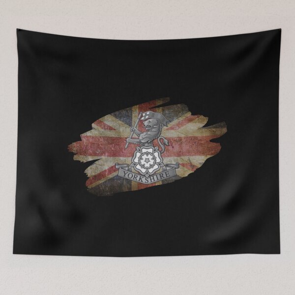 Item preview, Yorkshire Regiment logo on Union jack designed and sold by PinnockDesigns.