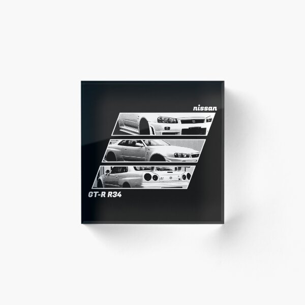 Item preview, NISSAN SKYLINE GT-R R34 Black 'N White Archive 2 (Black Version) designed and sold by Cero81.